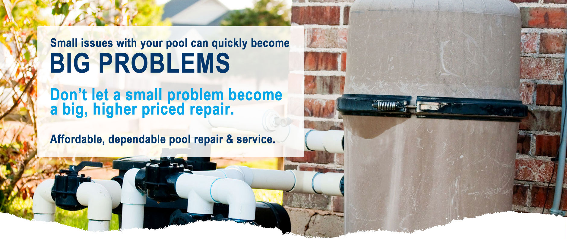 Pool repair & service in Flower Mound / Southlake Texas